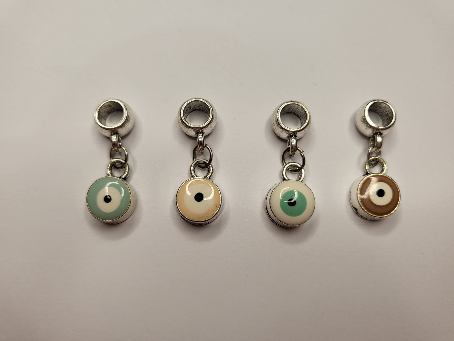 Conta pandora olho turco cores pendente