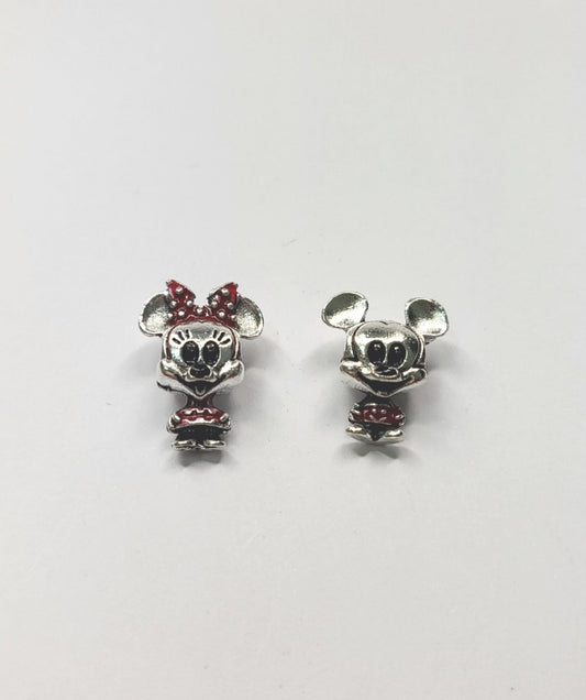 Conta pandora mickey/minnie disney coloridos