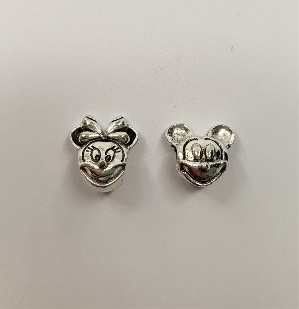 Conta pandora disney mickey/minnie simples