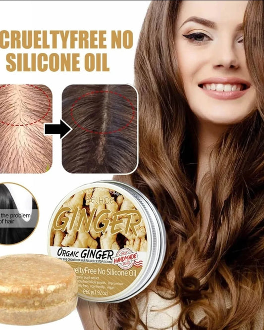 Shampoo sólido gengibre